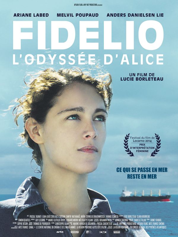 Affiche du film Fidelio, l’odyssée d’Alice (2014) de Lucie Borleteau. Voir Fidelio, l’odyssée d’Alice en streaming / torrent sur meilleurs-films.fr